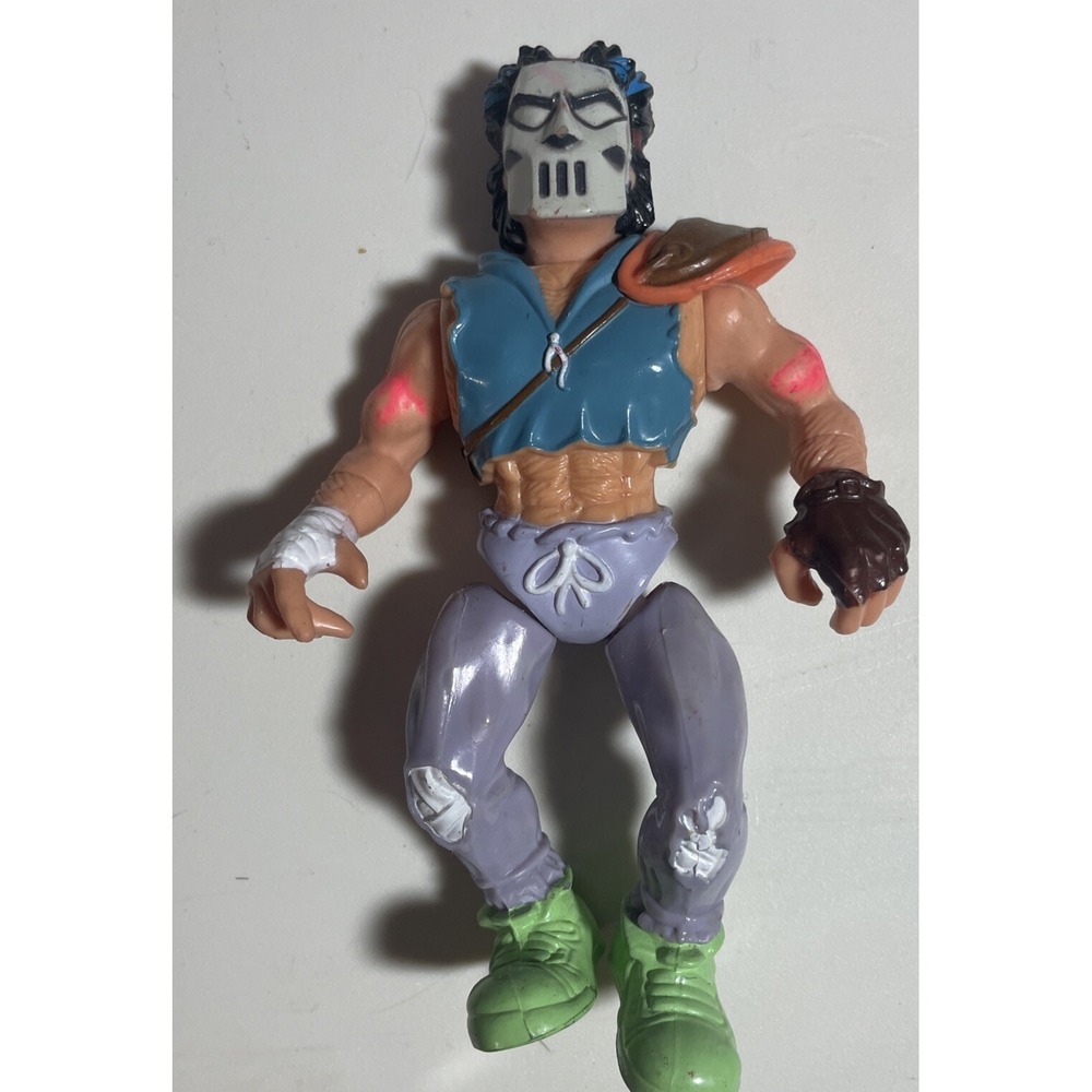 Vintage Teenage Mutant Ninja‎ Turtles TMNT Casey Jones Figure 1989 Playmates